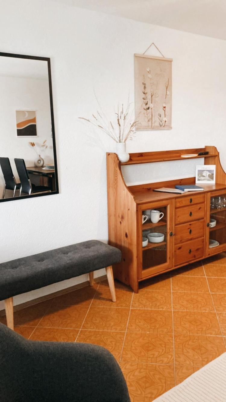 Ferienwohnung Nr. 1 Terrasse Bodden Kanu Bootssteg Zudar Eksteriør billede
